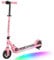 FanttikRide C9 Pro Elektroroller für Kinder ab 8 Jahren, Bunte Regenbogenlichter, 8/12,8/16 km/h, 5 Meilen Reichweite, LED-Anzeige, höhenverstellbar, faltbar, für Jungen und Mädchen