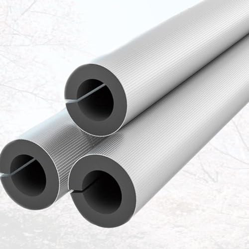 Außenbereich Rohrisolierung Aluminiumfolien Isolierschlauch 48mm 60mm 76mm 89mm 110mm Selbstklebende Isolierung Baumwolle ( Color : ID89mmxT30mmxL0.95m )