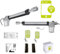 Motor Puerta Batiente 2 hojas - Motores para Puertas Abatibles - Brazo Automatismo para Garaje - Puertas de Garaje MOTIC Domo 4G- Kit (SIN electrocerradura, Kit Estandar + Fotocelulas + WIFI)