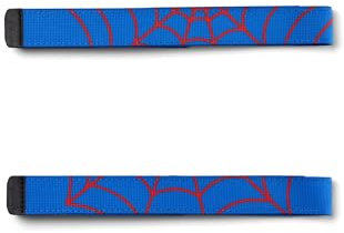 satch SWAPS Rucksack Accessoire in vielen Designs und Farben, austauschbar und individuell kombinierbar Spider Web - Blau