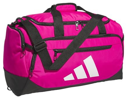 adidas Defender 5 Große Seesack (100 Liter), Team Shock Pink 2, Small (42L), Defender 5.0 Sporttasche, Reisetasche, nachhaltige Sporttasche für Damen und Herren