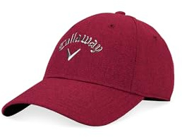 Callaway Damen Kopfbedeckung aus Flüssigmetall (rote Handfläche/Silber)
