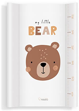 Bequem und Praktisch Wickelauflage 2 keil Wickelkommode harter Wickelmulde für Babybett 70x47 für Mädchen und Junge Abwaschbar PT70 422 Leo