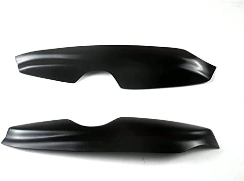 Auto Scheinwerfer Augenbrauen für GOLF4 MK4, Frontscheinwerfer Augenbrauen Dekorativ Aufkleber Augenlid Aufkleber,Carbon Fiber