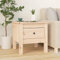 Buzaza Beistelltisch 40x40x39 cm Massivholz Kiefer Beistelltisch Hoch Sofatisch Gaming Sofatisch