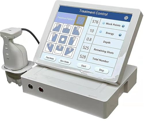 Professional Cavitation Machine, Body Sculpting Machine, with Foldable Screen, Five Probes, Continuously Adjustable Energy, for Burning Fat Thighs, Buttocks, Waist