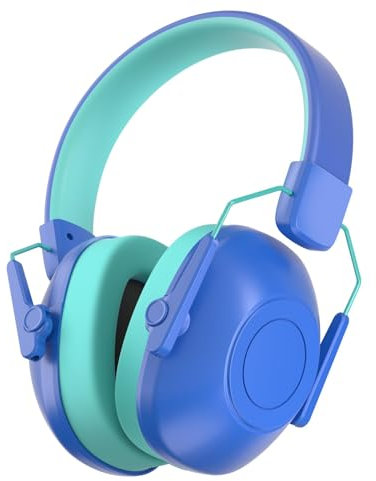 Gehörschutz Kinder, Lärmschutz Kopfhörer Kinder mit Autismus, Passiver Kapselgehörschutz für Grundschüler, Verstellbare Ohrenschützer für Konzert