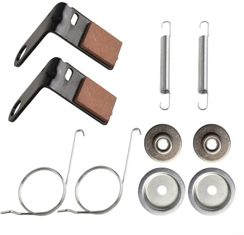 Lawn Care Essentials Lot de 2 plaquettes de frein avec fixations et ressorts GY21943B