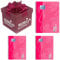 Oxford Touch Collegeblock A4 kariert, mit Doppelrand, 80 Blatt, pink inkl. Überraschungsgeschenk von Paulnala.de (3, Pink)