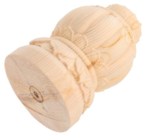 IMIKEYA Unfertige Holzbeine Für Möbel Tischbeine Aus Massivholz DIY-füße Für Schränke Stuhlbeine Zum Bearbeiten Vintage-Beine Für Beistelltische Sofabeine Als Dekoration Möbelfüße Zum Selb