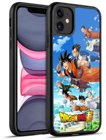 Head Case Designs Offizielle Dragon Ball Super Gruppe Universe Survival Arc Gel Armour Hülle [Militärischer Schutzgrad] kompatibel mit Apple iPhone 11