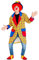 Tectake Dressforfun Herrenkostüm Clown | Langer Mantel + Schuhe und Nase | Kostüm für Fasching (M | Nr. 300783)
