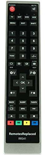 RemotesReplaced Mando a Distancia Compatible con Loewe OPTA 89900A00[TV+Radio]