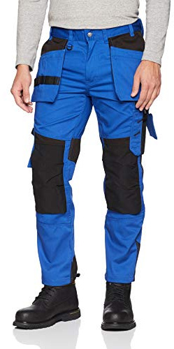 Blakläder 155518608599D92 Handwerker Bundhose, kornblau/schwarz, D92