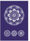 Rayher 45094000 Art Of Mandala Schablone, A5, inkl. Rakel