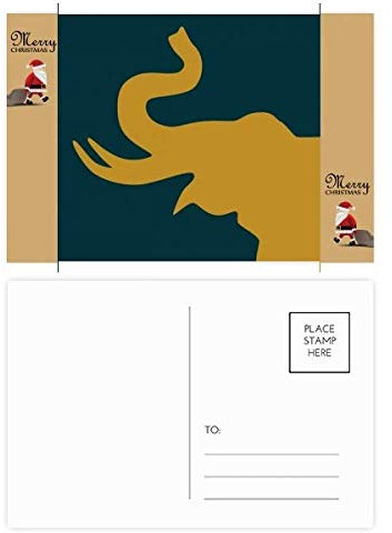 Thailändische Postkarte mit Elefanten-Motiv, 20 Stück