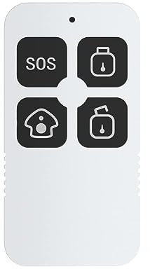 Woox Telecomando Smart per Allarme, R7054 Zigbee Bianco