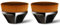 Endoto® 2 Stück Foundation Pinsel Make up Pinsel Kabuki Flat Top Gesicht Blush Foundation Wonder Brush zum Mischen von Flüssigkeit, Creme, Concealer (Schwarz+Schwarz)