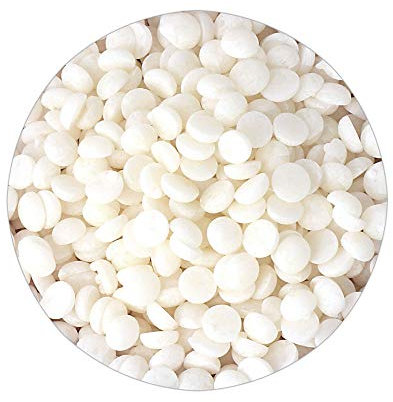 NKlaus 200g Sumachwachs/Beerenwachs Weiß Pastillen veganer Bienenwachs ersatz DIY Kosmetik 1222