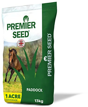 Premier Seed Quality Paddock Grass Seed 13kg (1 Acre) Pack