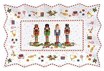 EASY LIFE Piatto da Portata Vintage NUTCRACKERS