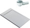 BERNSTEIN - Receveur de douche rectangulaire Blanc Mat 160x90x4,5cm Bac douche Fonte minérale antidérapant + Bonde Dallmer Orio, Pente & Couvercle, Résistant & Durable - NEW YORK