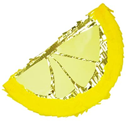 Gadpiparty Zitronen-piñata Handgemacht Für Geburtstagsparty-fiesta Mexikanisches Spielzeug Zum Befüllen Mit Süßigkeiten Für Party-dekoration