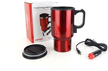 Amio Tazza Termica del bollitore riscaldata elettrici, Multicolore, Único