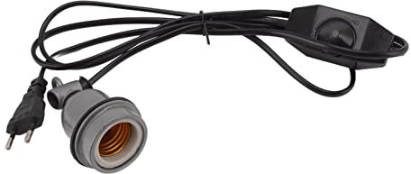 Support d'ampoule Chauffante, Douille de Lampe Chauffante, Mèche en Céramique Standard Résistante aux Hautes Températures, sans Danger pour Lampe Tortue (Fil de réglage de Petite Vitesse)