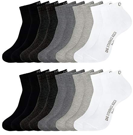 ONE STRANGE ROCK Quarter Socken Kurzsocken Herren Damen 5, 10, 15, 20, 30 Paar