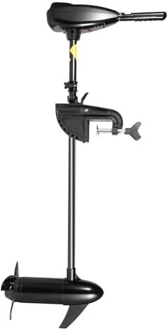 800W Elektro Außenborder Motor für Schlauchboote Fischerboote Fischerei auf See, 1.2HP Elektroaussenborder Bootsmotor Aussenborder 80LBS 12V