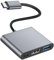 ZUOQIANG USB C to HDMI Adapter, Type C to 4K HDMI 3 in 1 Multiport Adapter with 100W PD Fast Charging & USB3.0 Port,r for iPhone 15,MacBook Pro Air/iPad Pro/Surface/Samsung