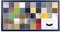 RahmenMax Skane Bilderrahmen Posterrahmen Puzzlerahmen 33x98 cm Dunkelblau Gewischt 98x33 cm mit weisser Rückwand und Antireflex Acrylglas