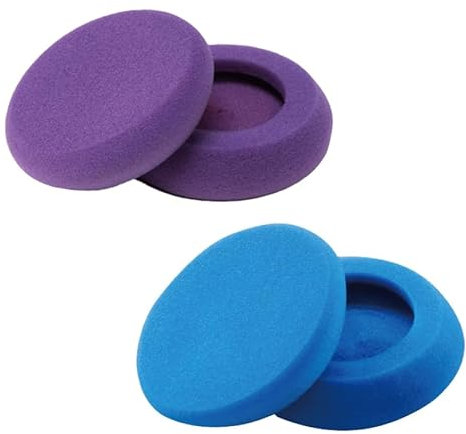 YAXI Ohrpolster für Koss PortaPro, 2 Paar, Blau + Violett
