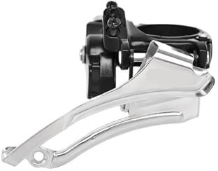 Qdkpgls Kompatibel mit 3X8-fach schwarz-silbernem Umwerfer A3-Umwerfer Kompatibel mit 3S-fachem Umwerfer