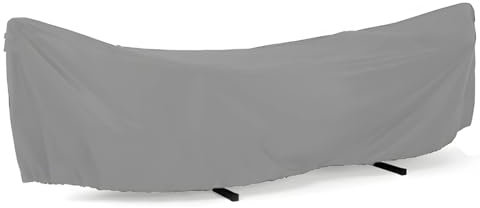 byepica Housse de hamac imperméable et robuste pour extérieur, protection contre la pluie de 3 m, tissu Oxford avec cordon de serrage et attaches, housse de protection pour balancelle de jardin, 370 x
