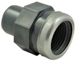 Manchon PVC pression mâle 32 mm, femelle à visser 26x34 renforcé