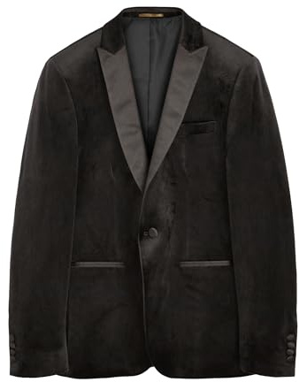 NEXT Herren Slim Fit Blazer aus Samt
