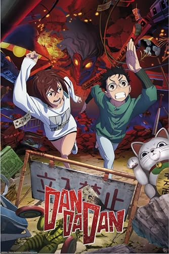 empireposter Dan Da Dan - Key Art Momo& Okarun - Poster 61x91,5 cm