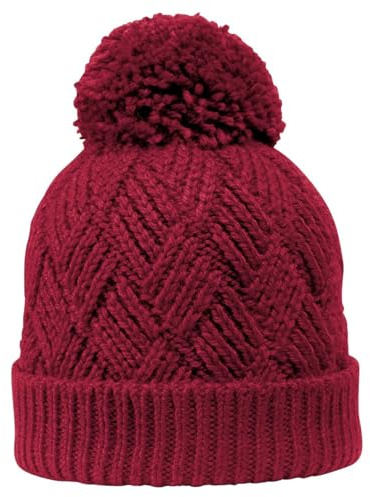 Giesswein Mütze Setzberg - Gefütterte Wintermütze aus Merinowolle, Strickmütze mit Bommel, Beanie Unisex