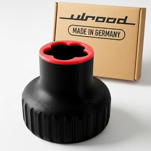 ULROAD passend für Monsieur Cuisine COMPACT Messerdrehhilfe Teiglöser Teigblume Zubehör Tool für Messer Mixtopf (rot)