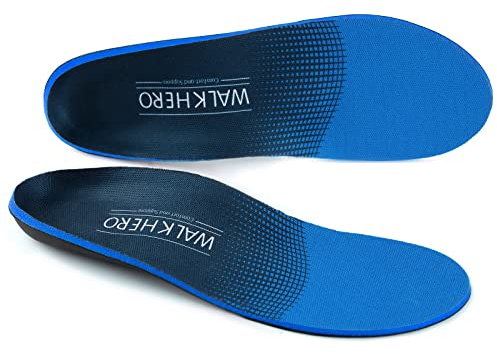 Plantar Fasciitis Insoles for Men Women - Orthotics Inserts, Shoe Insoles Arch Support Flat Feet Inserts Work Boot Insole (Mens 10-10 1/2 | Womens 12-12 1/2)