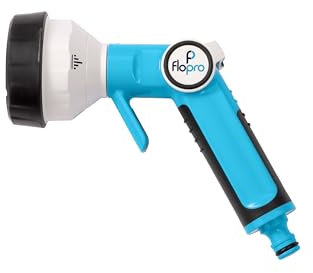 Flopro Softflo Spray Gun, Adjustable Garden Hose Attachment which Combines Water and Air, Multi-Purpose Spray Nozzle for Watering Plants