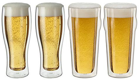 ZWILLING Sorrento Lot de 4 verres à bière à double paroi