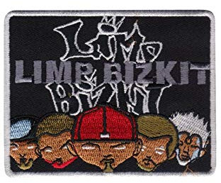 Limp Bizkit Band Nu Metal Hq Aufnäher Besticktes Patch zum Aufbügeln Applique