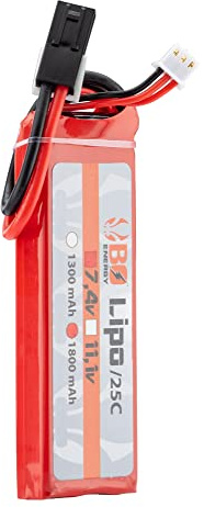 BO Manufacture 1 Stick Batterie Lipo 2S 7.4V 1800mAh 25C