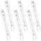 Caldarax 6 Stück R7s Halogenstab 78mm 100W, Dimmbar Linear Halogenstab, 2700K Warmweiß,1500LM, AC 230V, J78 Halogenstab Leuchtmittel, für Stehlampen, Baustrahler, Landschaftslichter, Sicherheit