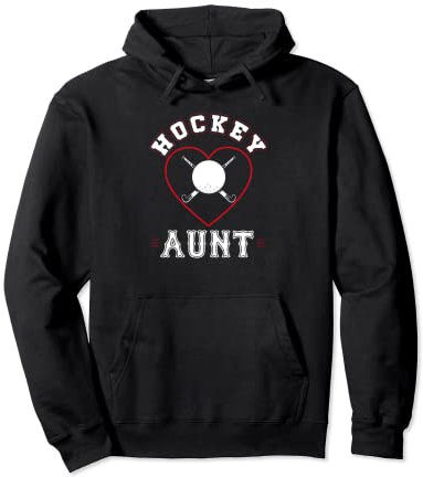 Hockey-Tante Geschenke Lustiger Muttertag Sport Liebhaber Hockey Pullover Hoodie
