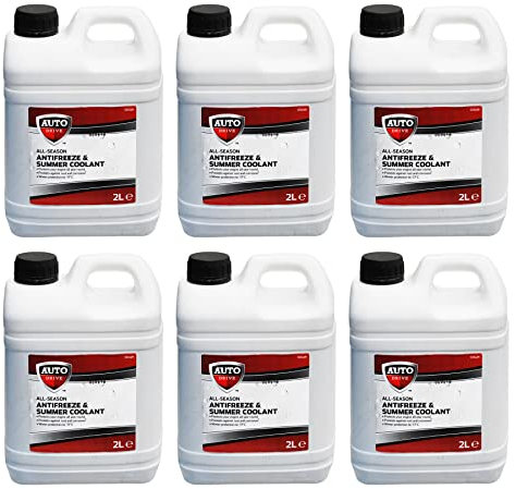 simpa All Season Antifreeze & Summer Coolant 6 x 2L Bottle Set