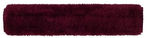 Start Kunstfell Nasenriemenschutz – Synthetisches, weiches Schutzfutter mit Klettverschluss für mehr Komfort und weniger Scheuern bei Nasenriemen (Burgund)